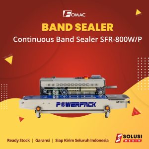 continuous band sealer sfr 800w/p